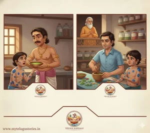 Half-Knowledge is Dangerous Story in Telugu