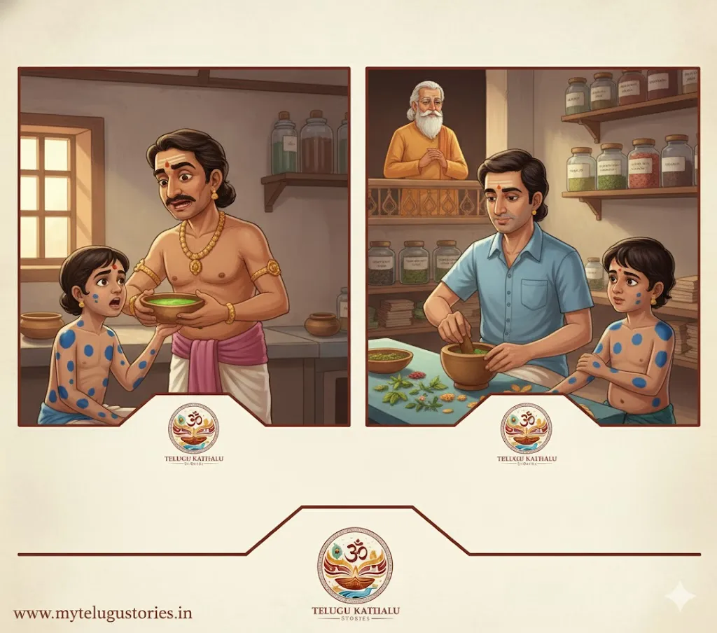 Half-Knowledge is Dangerous Story in Telugu