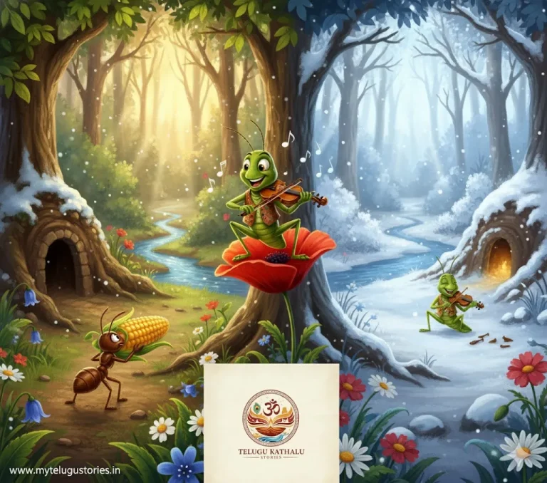 Hard Work and Planning Moral Story in Telugu