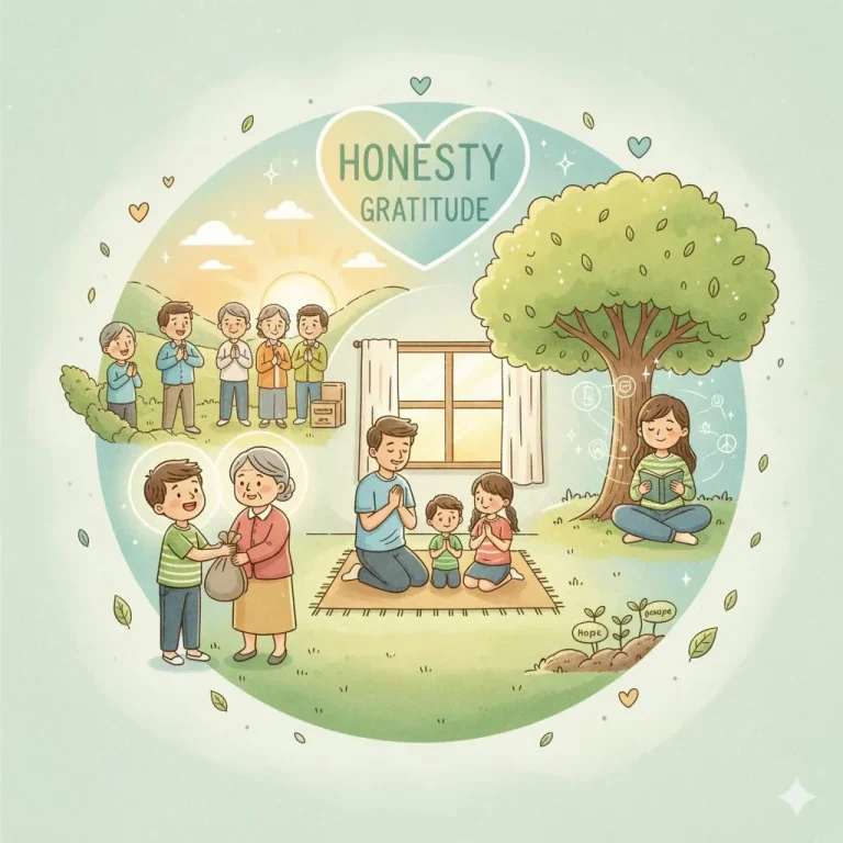 Honesty and Gratitude Stories in Telugu