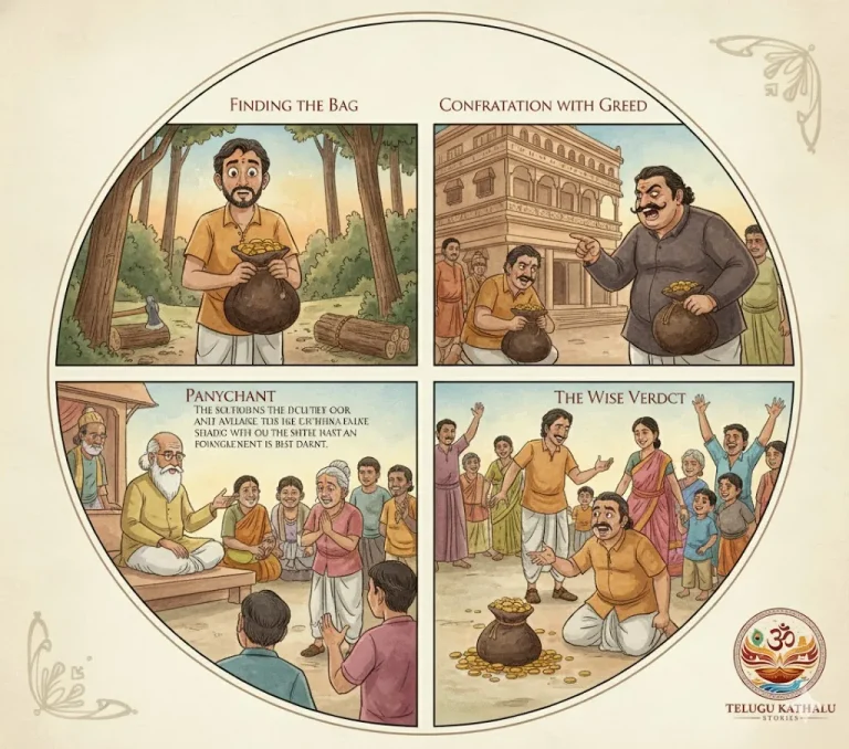 Honesty is the Best Policy Story in Telugu