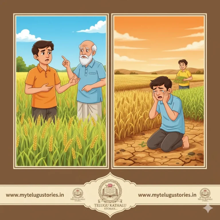 Never Ignore Good Advice Story in Telugu