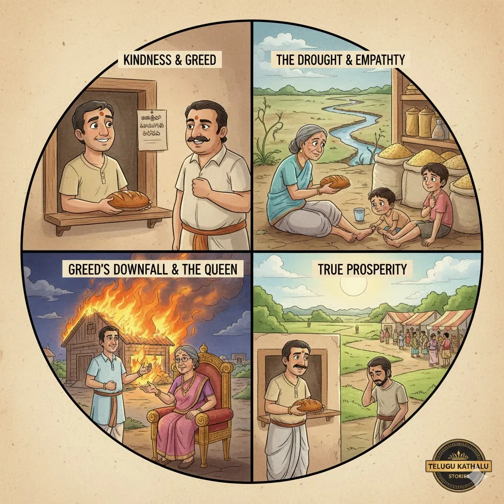 Power of Kindness Moral Story in Telugu