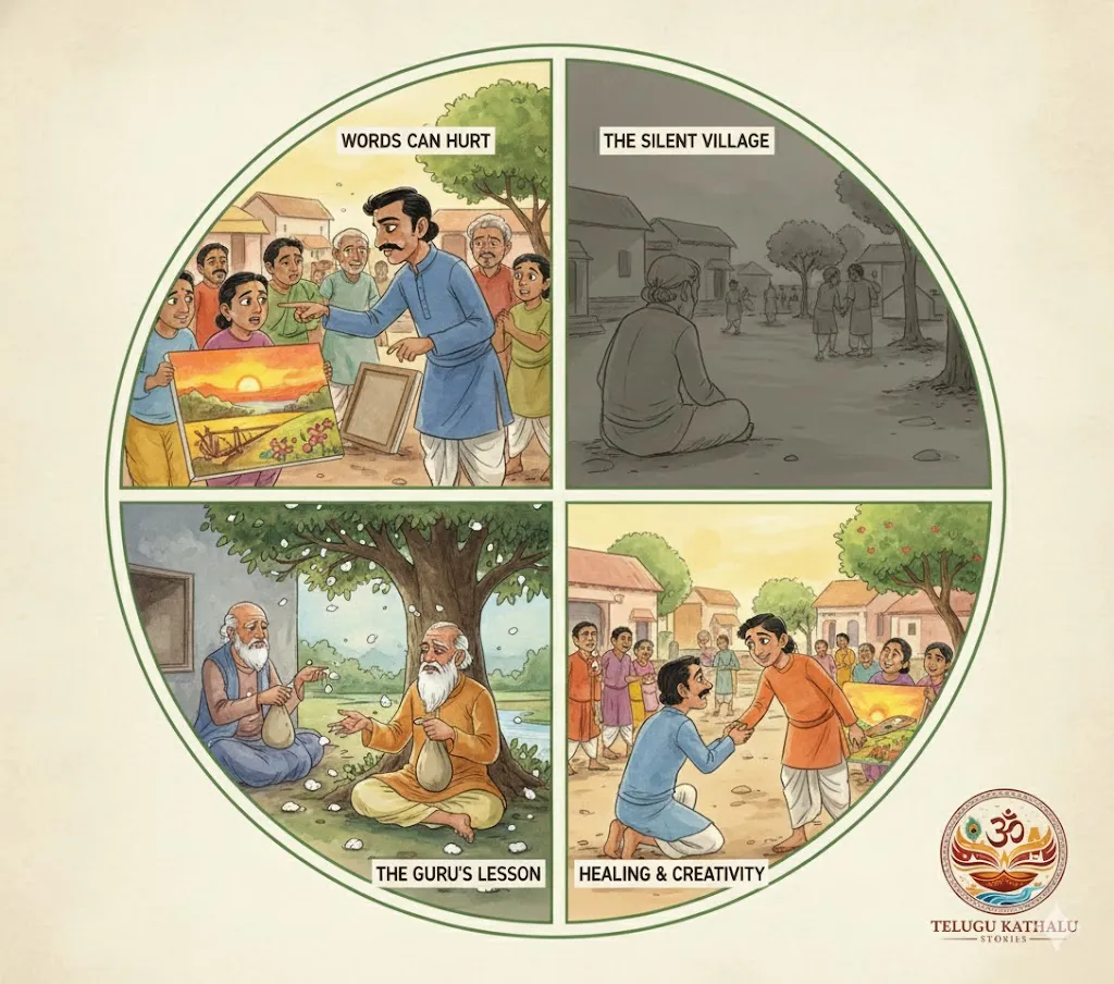 Think Before You Speak Story in Telugu