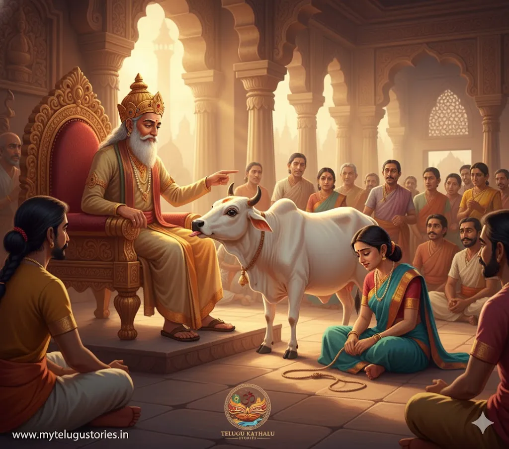 Wise King Justice Story in Telugu
