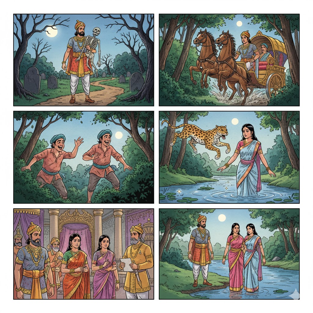 అడవిపంది దంతాలు కథ