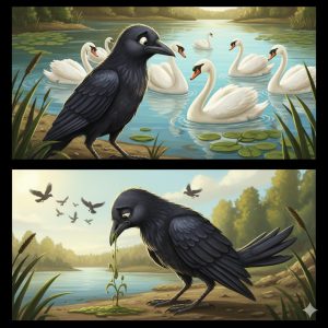 కాకి హంస కాగలదా కథ