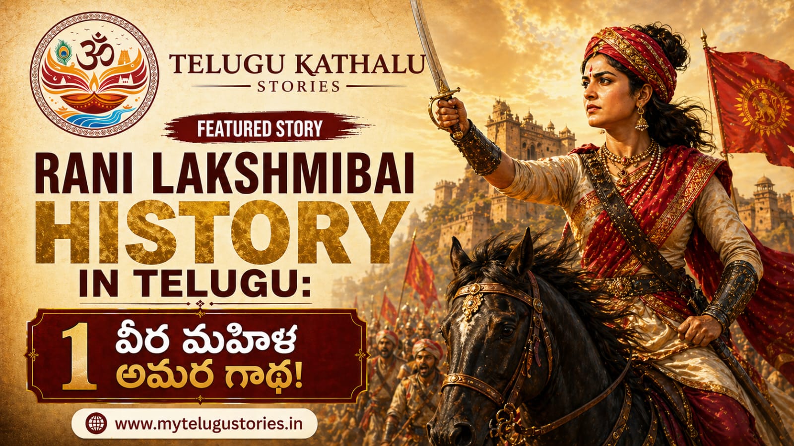 Rani Lakshmibai History in Telugu