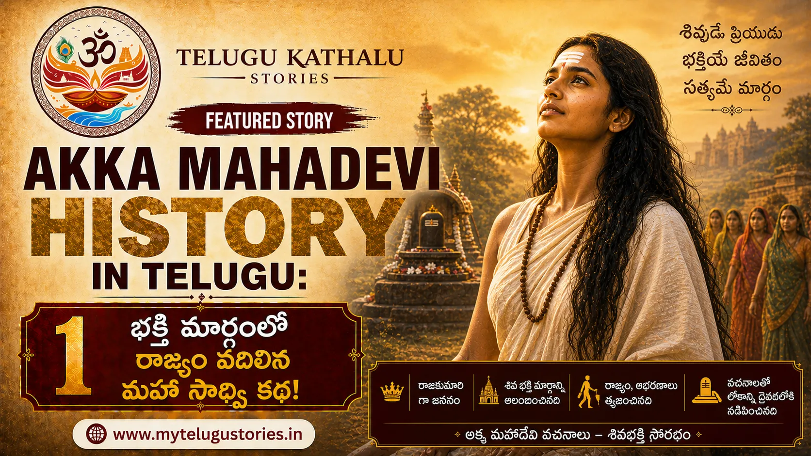 Akka Mahadevi History in Telugu